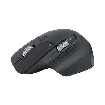 Logitech MX Master 3S, souris sans fil 8 000 DPI, Bluetooth et Logi Bolt (Graphite)