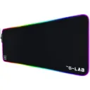 The G-Lab Pad Rubidium - Tapis de Souris Gaming RGB XXL - Rétroéclairage LED 14 Modes  (800x300x4mm) Noir