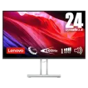Lenovo L24i-4A Moniteur 23,8 pouces FHD (1920 x 1080) pixels, IPS, 1 ms, 100 Hz, haut-parleurs intégrés, Gris