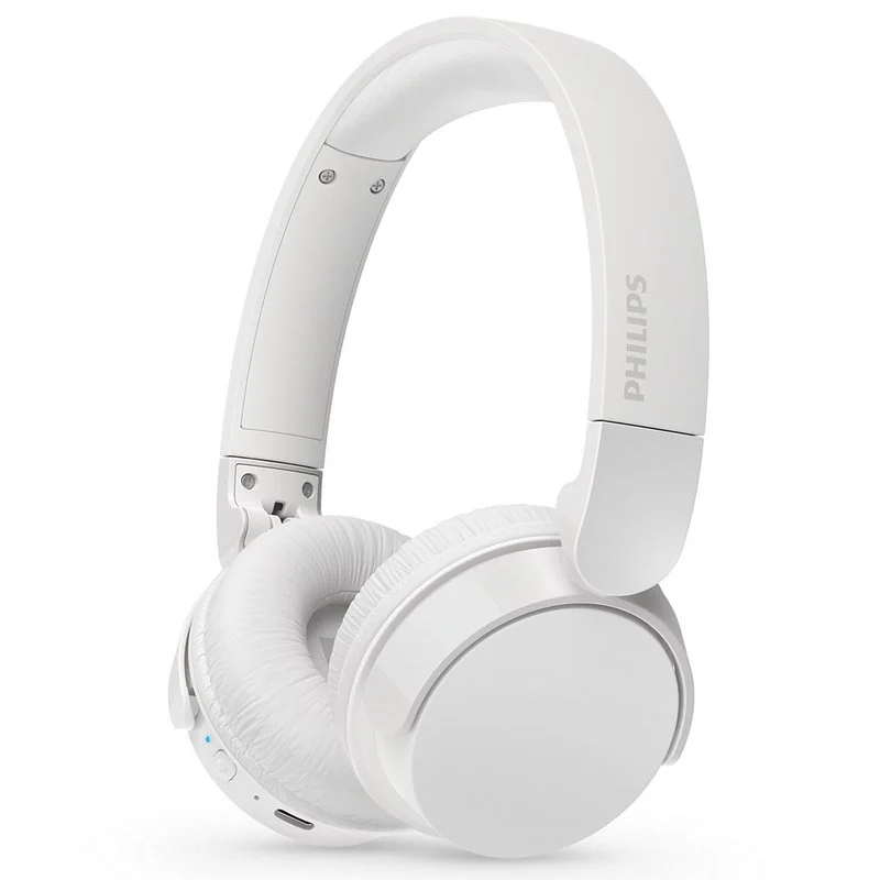 Philips TAH4209WH Casque sans Fil Supra-aural Bluetooth léger , 55 Heures d’autonomie,  Recharge en 2 Heures Via USB-C - Blanc