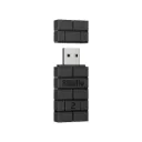 8BitDo 2 Adaptateur USB sans fil pour Windows/Raspberry Pi/SteamDeck/Xbox/PS5/Nintendo Switch/2 ,Bluetooth Noir