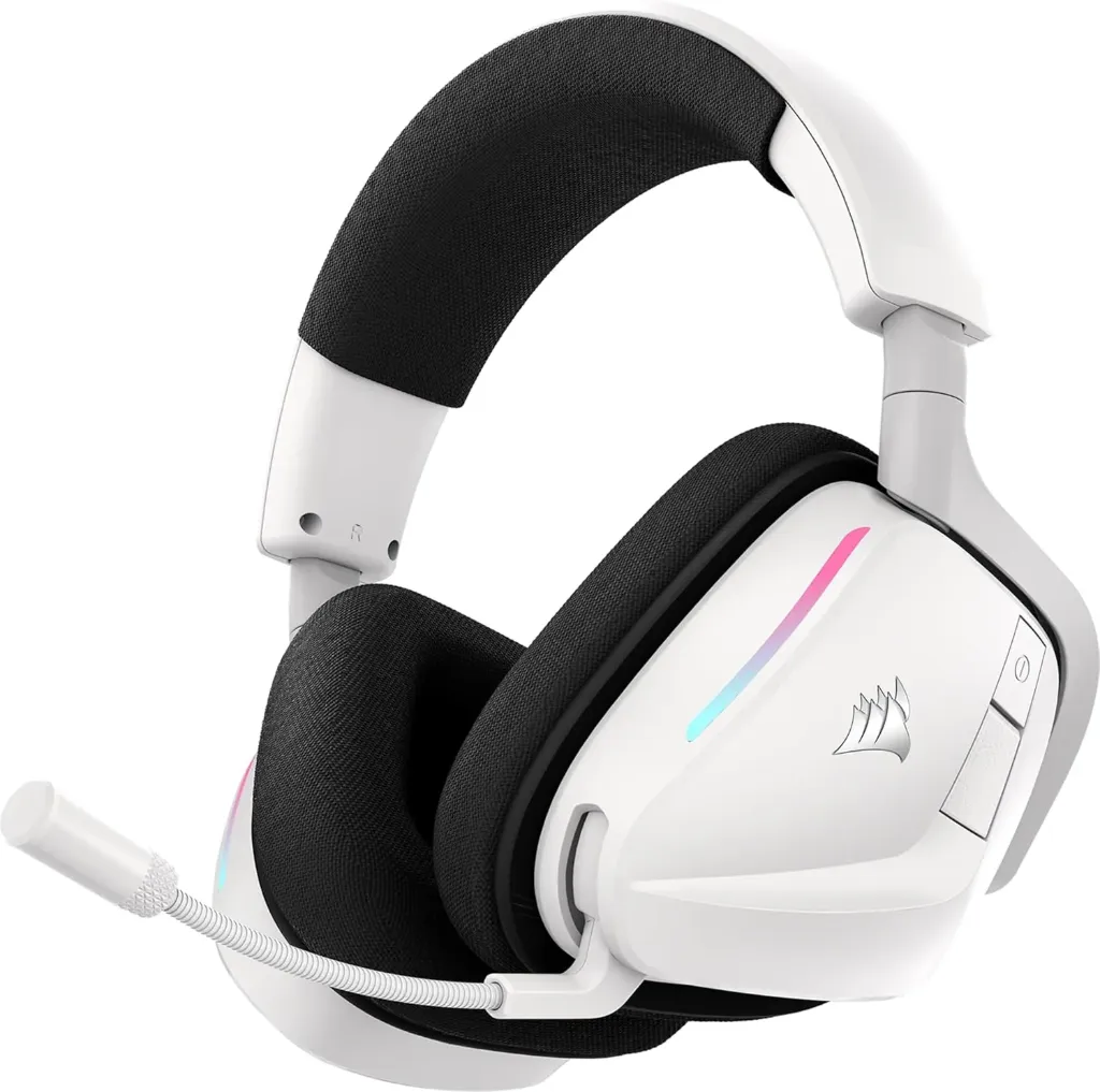 Corsair Void v2 Casque de Jeu sans Fil avec Bluetooth Blanc