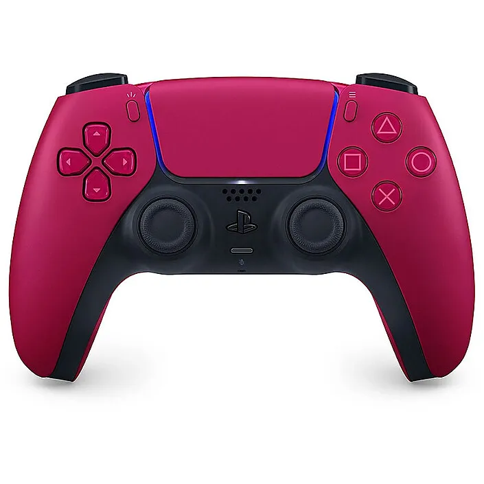 Manette PlayStation 5 officielle DualSense, Sans fil  (Rouge Cosmic)