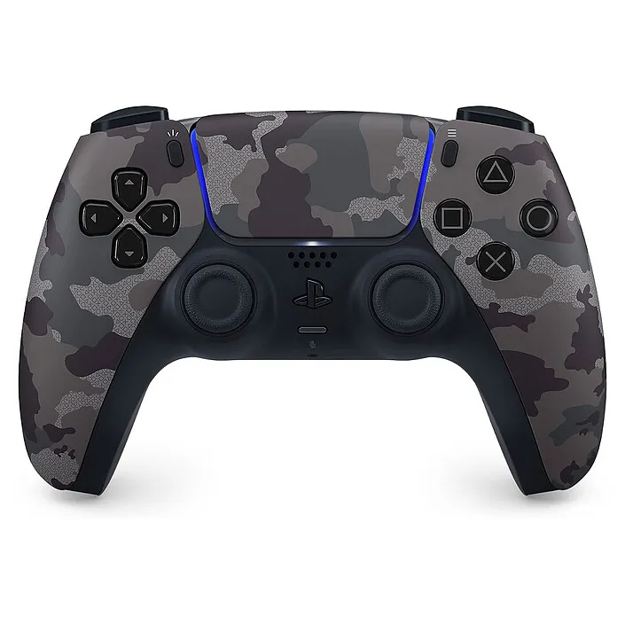 Manette PlayStation 5 officielle DualSense, Sans fil (Gris Camouflage)
