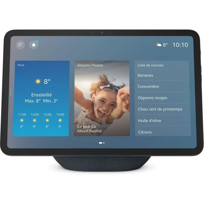 Echo Show 11(nouvelle génération)-Ecran tactile FHD 11”- Caméra 13 mégapixels - Wi-Fi - Graphite