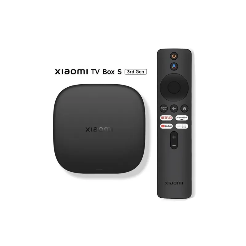 Xiaomi TV Box S (3e génération), 4K, 2 Go RAM, 32 Go