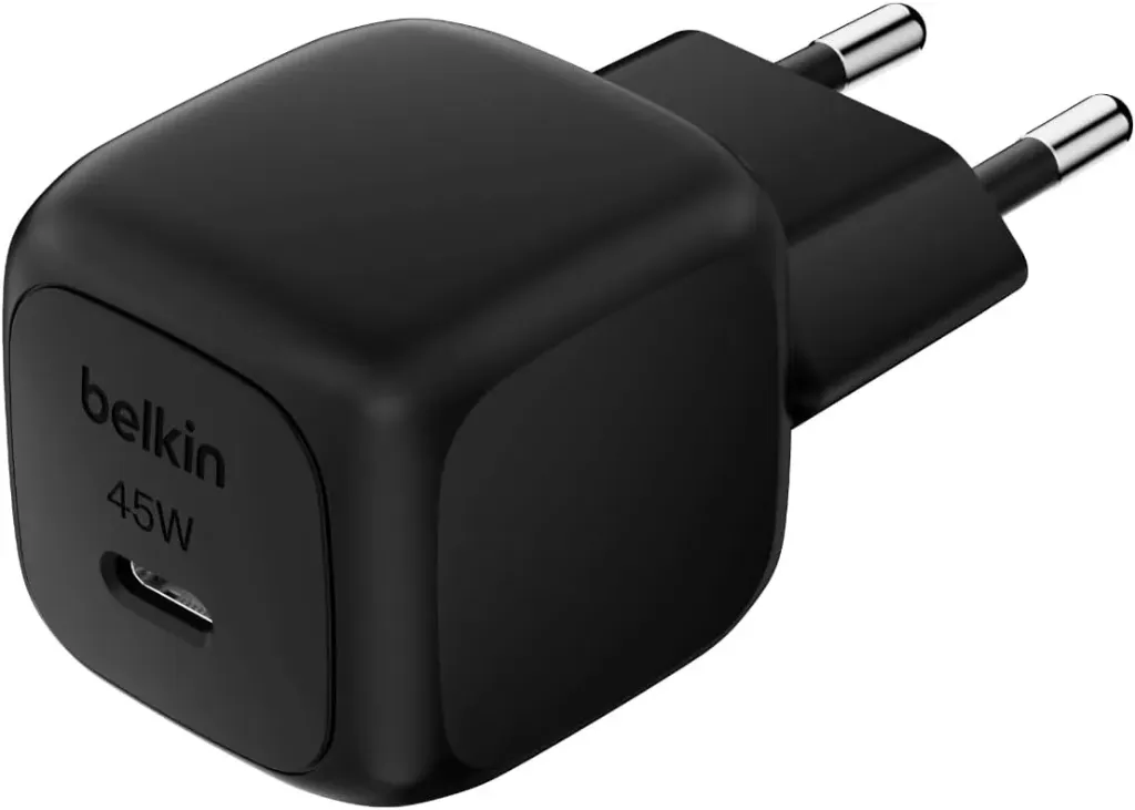 Belkin BoostCharge, chargeur secteur USB-C 45 W sans câble (Noir)