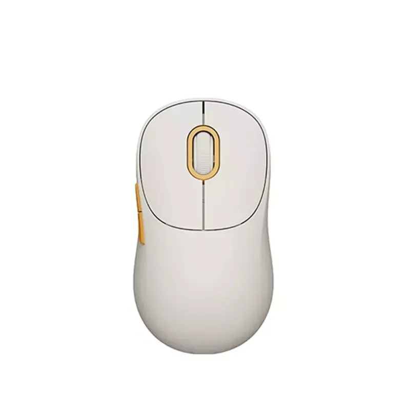 Xiaomi Wireless Mouse 3, souris sans fil 1 200 DPI, Bluetooth et 2,4 GHz (Blanc)
