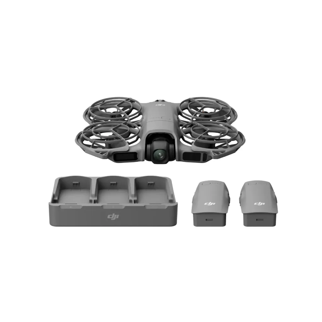 DJI Neo 2 Fly More Combo sans radiocommande, 3 batteries, caméra 4K/100 i/s