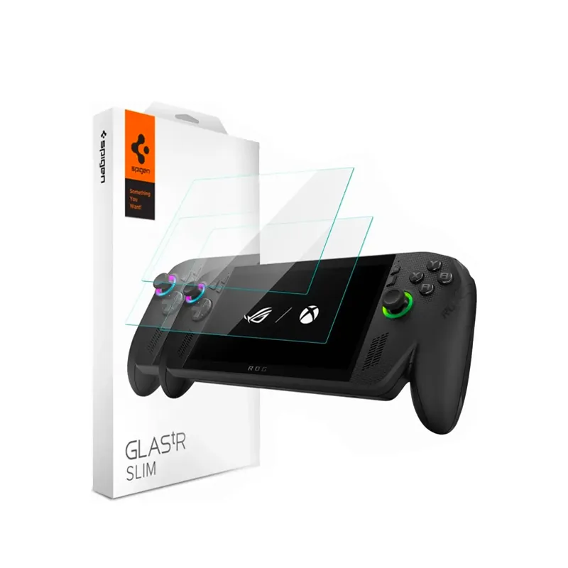 [AGL09754] Spigen Glas.tR Slim, verre trempé 9H pour ROG Xbox Ally, pack de 2