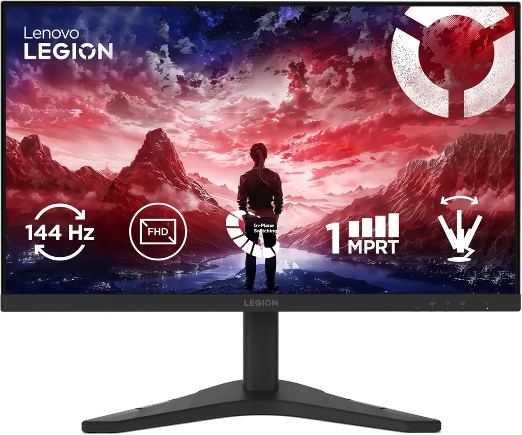 [68CBGAC2EU] Lenovo Legion R24s 68CBGAC2EU, 23,8″ FHD, dalle IPS, 144 Hz, 1 ms