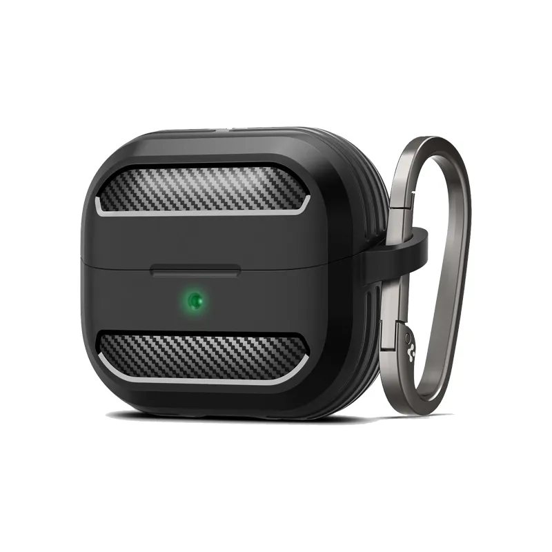 [ACS08330] Spigen Rugged Armor Étui de protection   Galaxy Buds 3 Pro/Buds 3/Buds 3 FE (2025/2024) - Noir mat