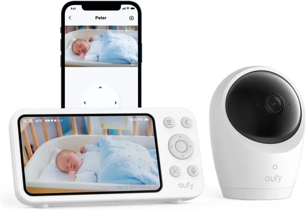 eufy E20, babyphone 2K avec écran 5 pouces