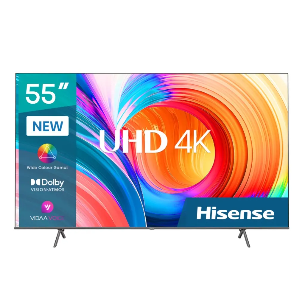 Hisense 55A7H, TV 55″ 4K HDR Dolby Vision VIDAA (Noir)