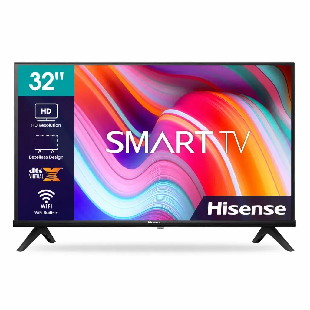 [H32A4K] Hisense 32A4K, TV 32″ HD Smart VIDAA (Noir)