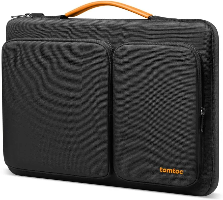 [A17F2D1] tomtoc 360°, housse pour MacBook Pro 16 pouces (Noir)