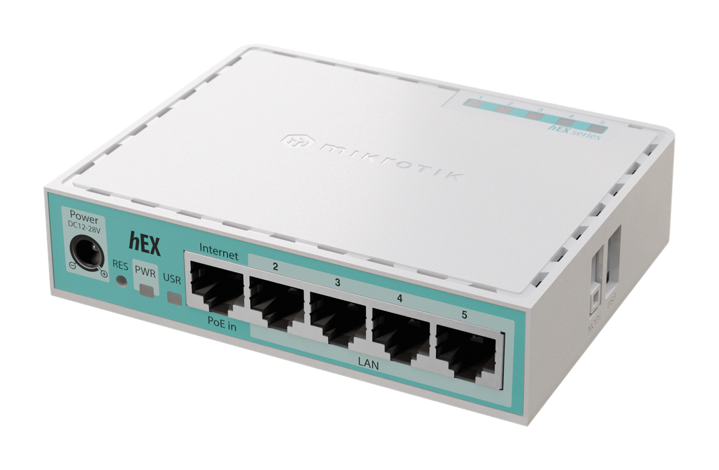 [MTK-2581] MikroTik hEX Refresh E50UG, routeur 5 ports Gigabit