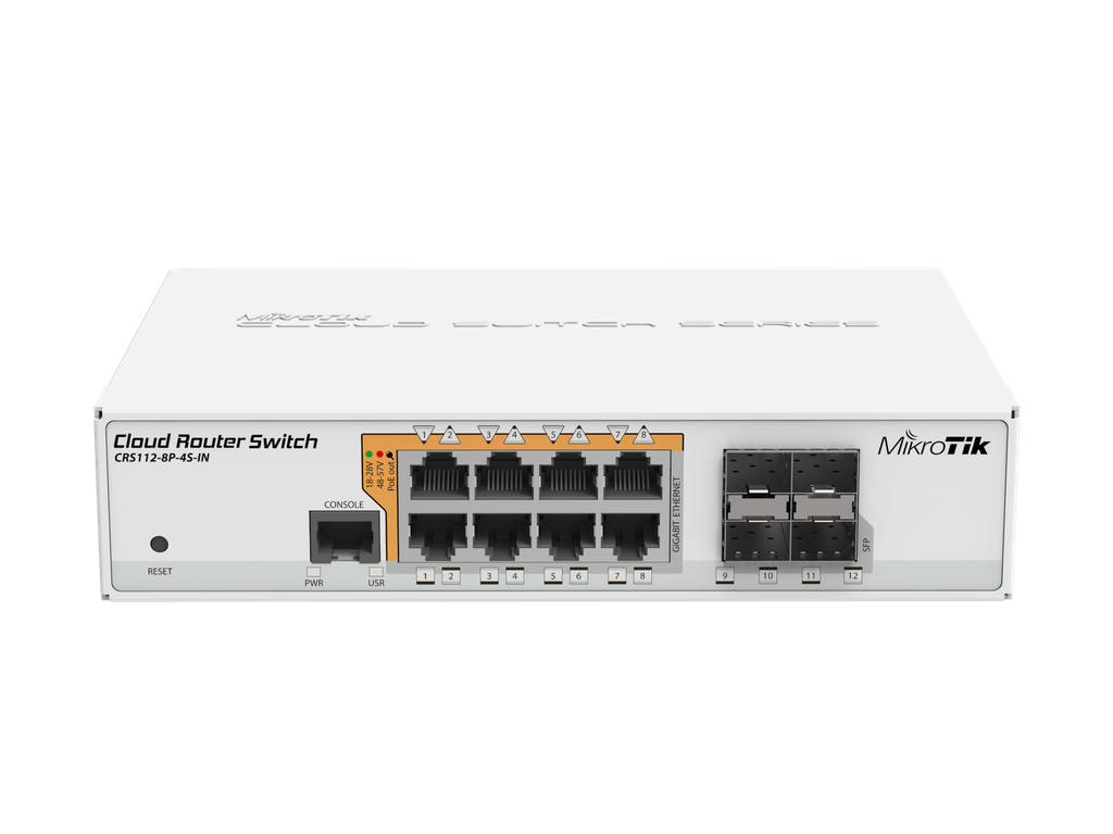 [MTK-2279] MikroTik CRS112-8P-4S-IN