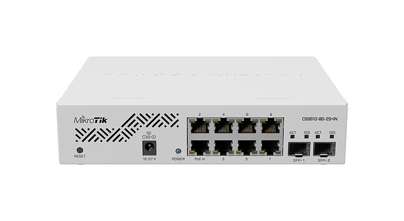 [MTK-2292] MikroTik CSS610-8G-2S+IN