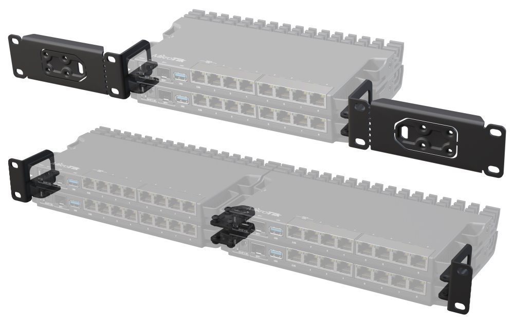[MTK-2262] MikroTik K-79, kit rack 1U pour RB5009 et L009