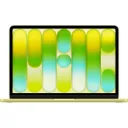 Apple MacBook Neo 13″ 2026, puce A18 Pro, RAM 8 Go, SSD 256 Go (AZERTY, Jaune agrume)