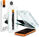 Spigen Glas.tR EZ Fit Verre Trempé pour iPhone 17 Pro Max, iPhone 16 Pro Max, 2 Pièces, Anti-Espion, Installation Facile, Dureté 9H, Résistant aux Rayures, Protection écran