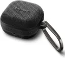 Spigen Classic Fit Coque pour Galaxy Buds 4 Pro/4 (2026) | Étui en PC avec revêtement en nylon, charnière renforcée et mousqueton - Noir mat