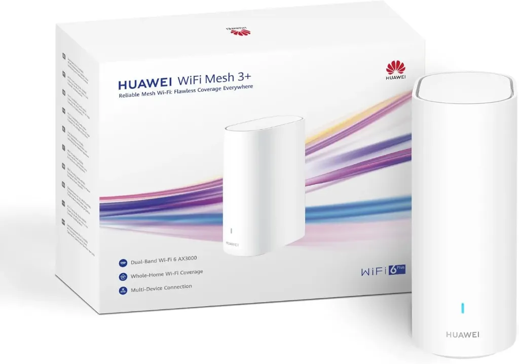 HUAWEI WiFi Mesh 3+, Wi-Fi Mesh 6 AX3000, unité seule