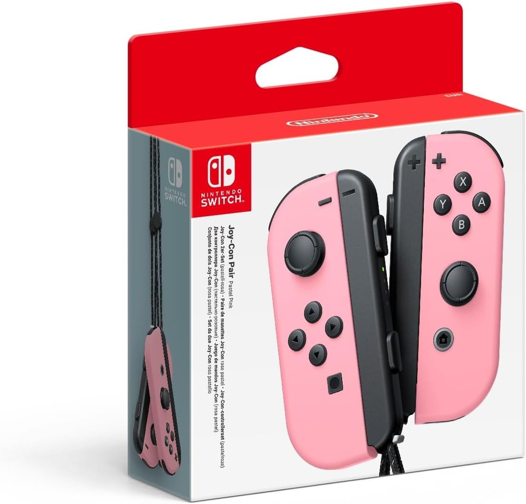 Nintendo Joy-Con, paire Rose pastel pour Switch