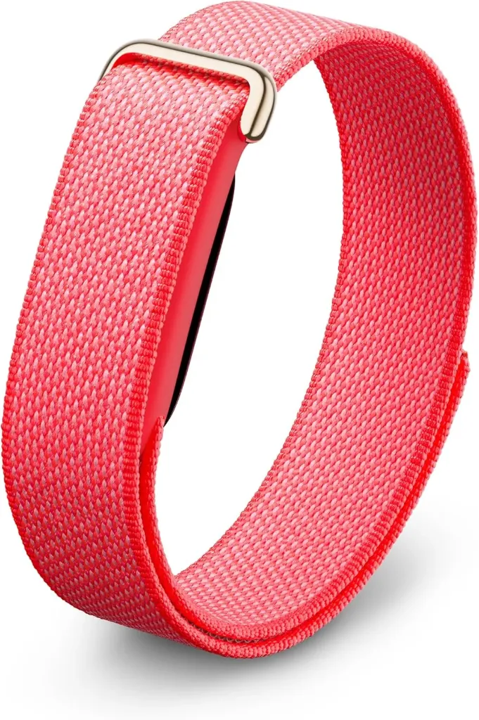 Google Fitbit Air, bracelet connecté sans écran (Rouge framboise)