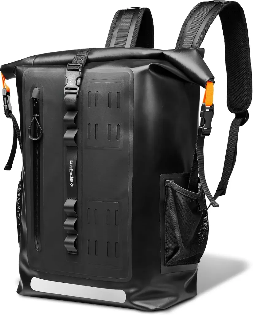 Spigen A650, sac à dos étanche IPX6 16 pouces (Noir)