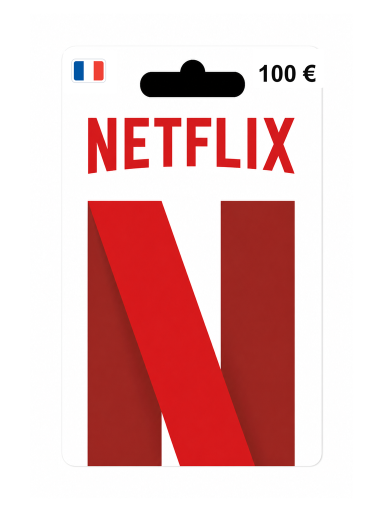 [EZPIN-FR-NETFLIX-100] Carte cadeau Netflix 100 €
