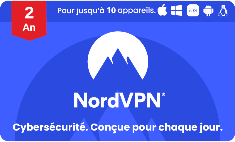 NordVPN Essentiel 2 ans