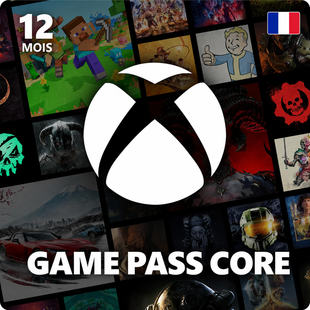 Xbox Game Pass Core 12 mois