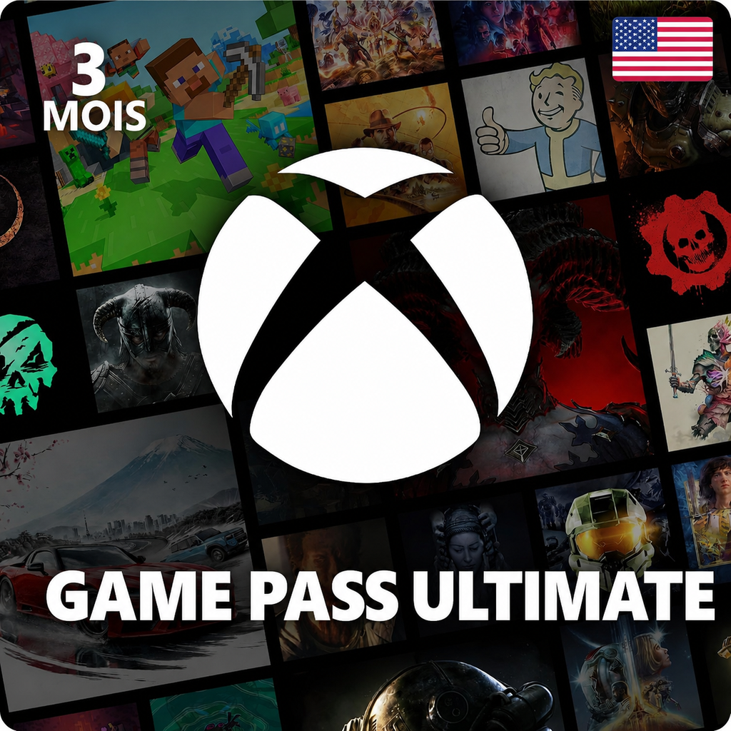 Xbox Game Pass Ultimate 3 mois