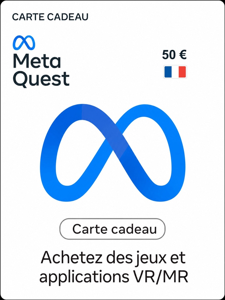 Carte Meta Quest 50 €