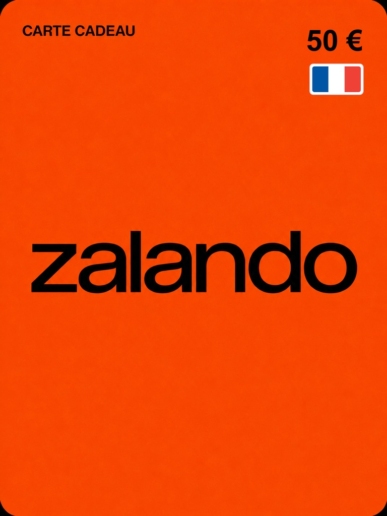 [EZPIN-FR-ZALANDO-050] Carte cadeau Zalando 50 €