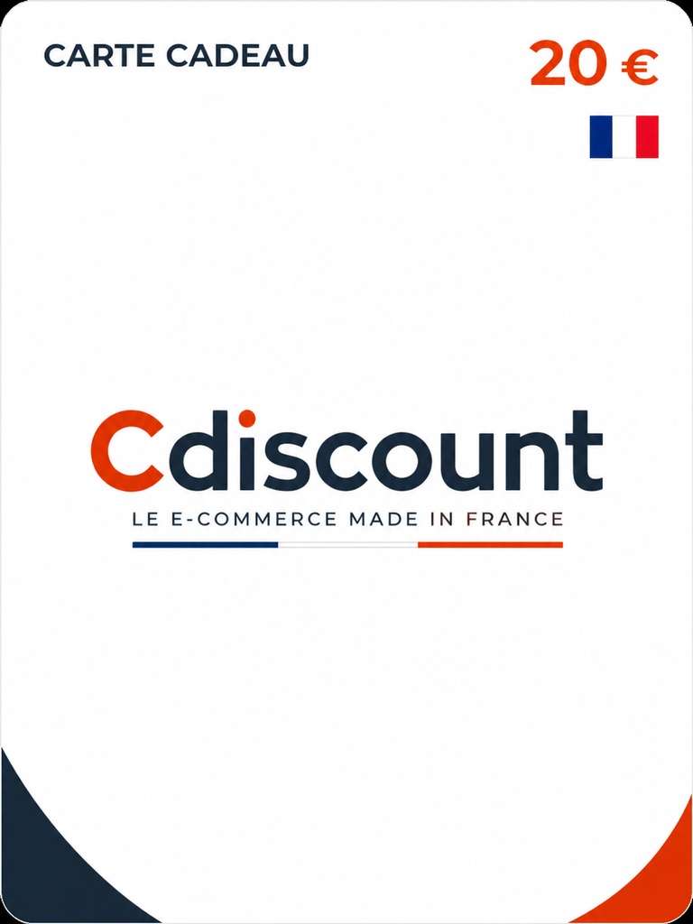 [EZPIN-FR-CDISCOUNT-020] Carte cadeau Cdiscount 20 €