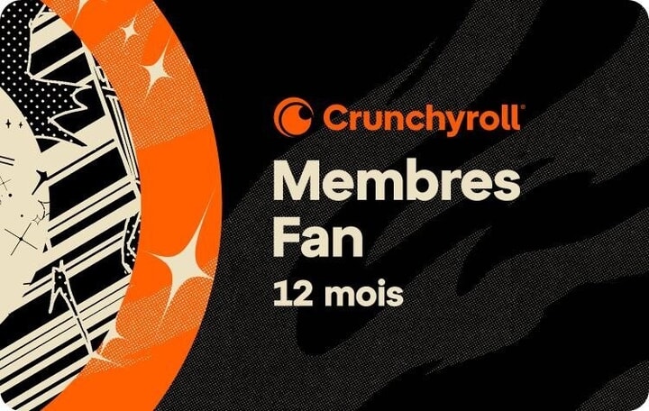 Crunchyroll 12 mois