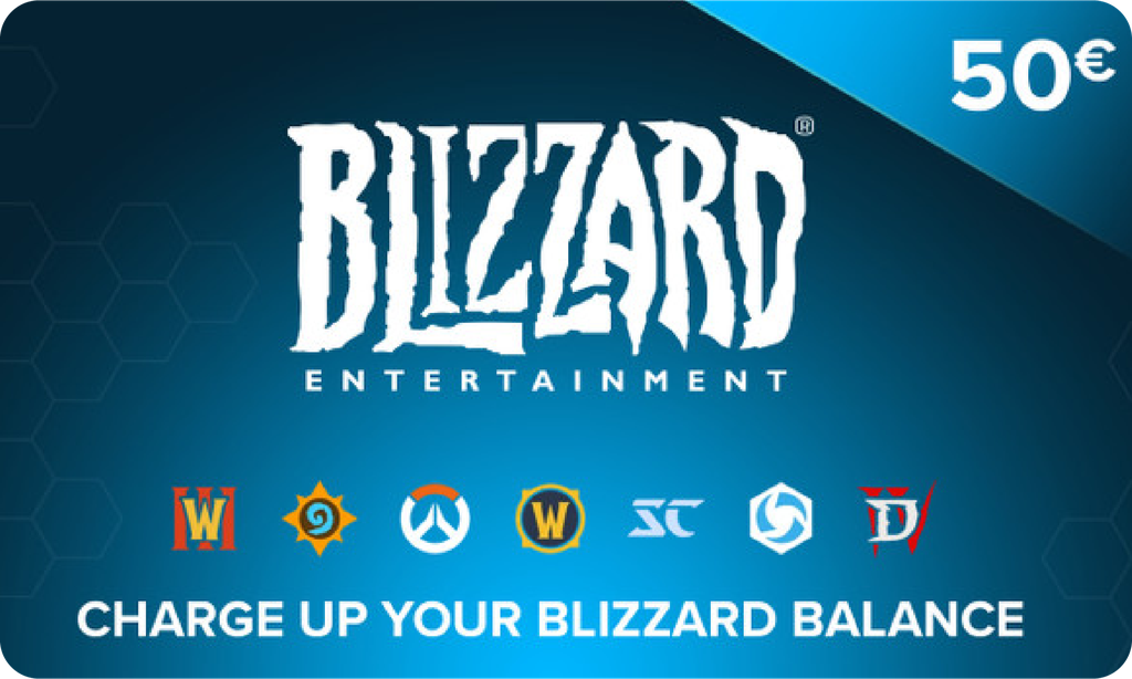 Carte Blizzard 50 €