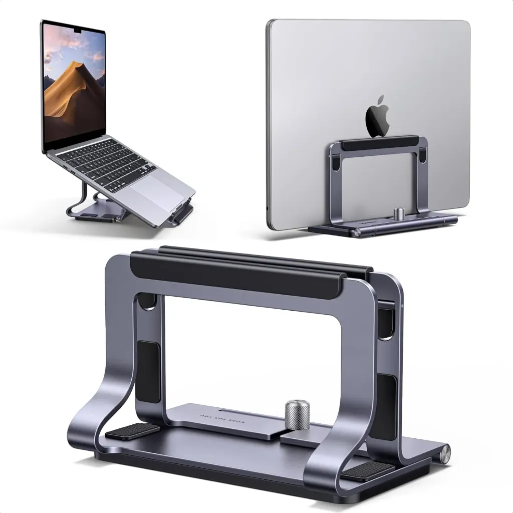 UGREEN, support 2-en-1 horizontal et vertical pour ordinateur portable (Gris)