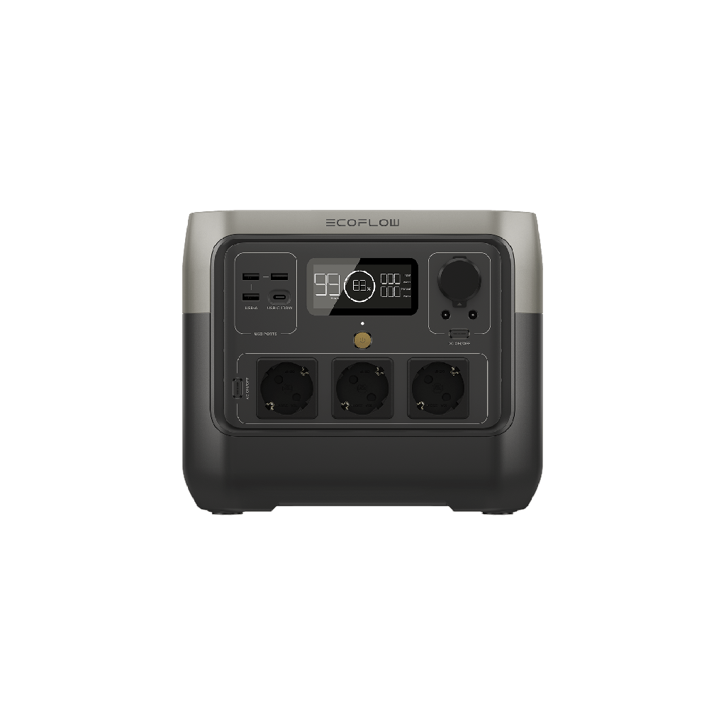 [ZMR620-B-EU] EcoFlow RIVER 2 Pro 768 Wh, 800 W, prises EU Schuko Type F