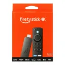 Amazon Fire TV Stick 4K Wi-Fi 6 HDR pour le streaming multimédia avec télécommande Alexa