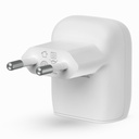 Belkin BoostCharge, chargeur secteur USB-C 20 W avec câble (Blanc)