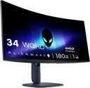 Alienware Moniteur Gaming AW3425DWM 34" QHD VA  , 180Hz, 1ms, FreeSync Premium