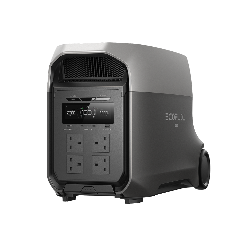[EFDELTA3U-UK] EcoFlow DELTA 3 Ultra, station électrique 3 072 Wh, 3 600 W (UK, prises type G)