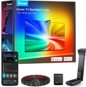 Govee RGBIC TV Backlight 3 Lite, ruban LED Wi-Fi 5 m avec caméra pour TV 75 à 85 pouces