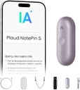 Plaud NotePin S Enregistreur vocal IA portable, Violet