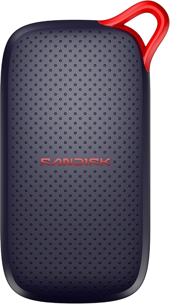 SANDISK Portable Drive, SSD externe 1 To, jusqu’à 1000 Mo/s.