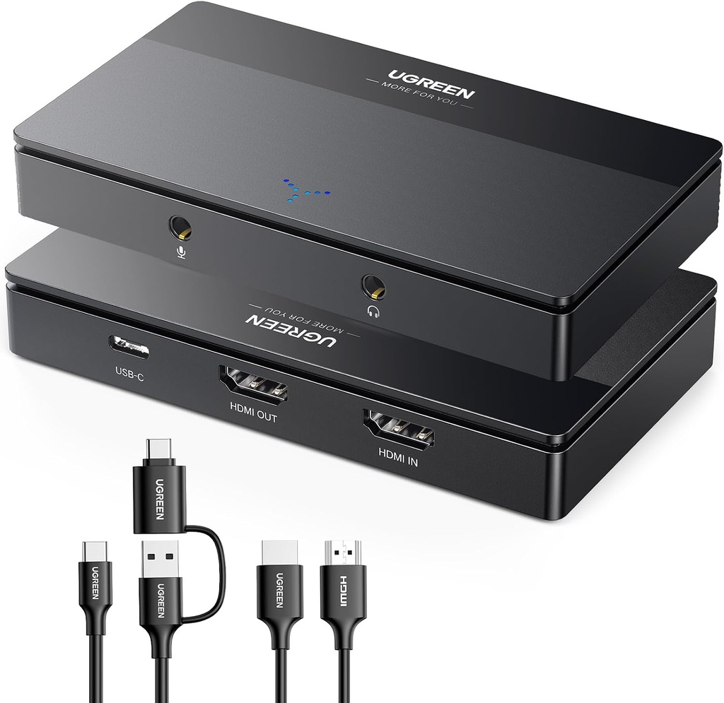 UGREEN, Carte d'acquisition vidéo HDMI USB C 3.0, 4K 60 Hz, 1080p 60 FPS
